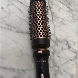 WavyTalk Black and Copper Hair Heat Styling Brush
